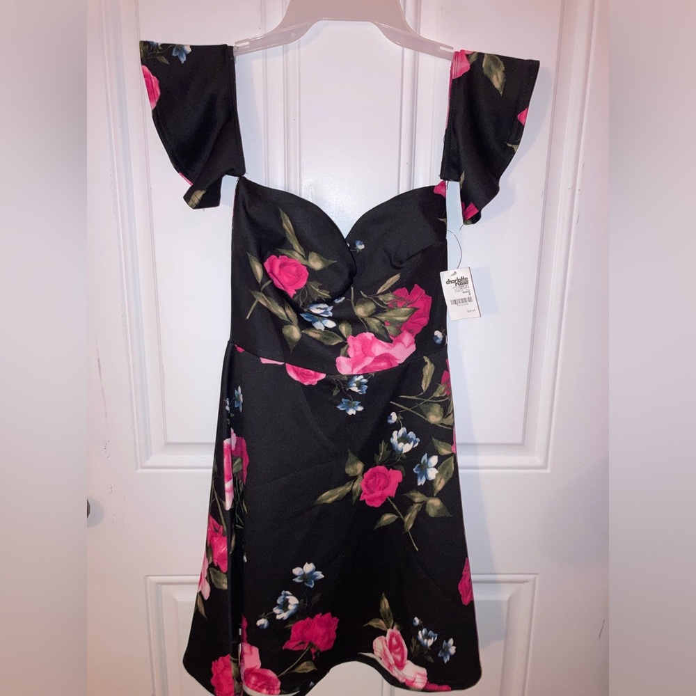 Charlotte Russe size Small Floral dress
